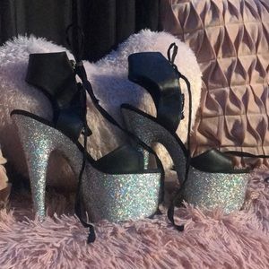 Size 8,  7inch Pleaser Heel